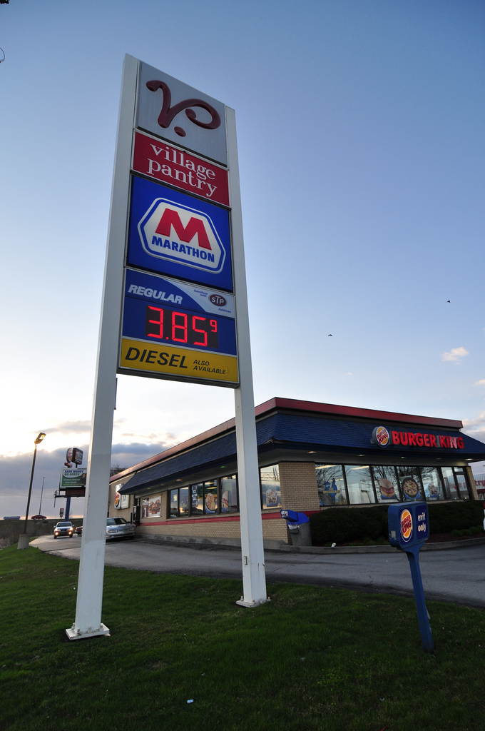 Gas prices rise, Indiana plans more roads | Urban Indy