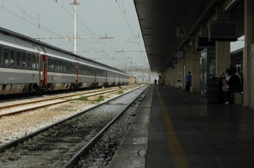Platform at Venice Station (image source: me)