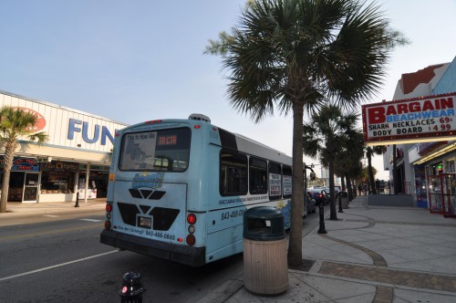 Myrtle Beach's "Coast" transit bus service (image credit: Curt Ailes)