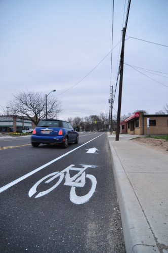 52nd Street Bike Lane (image credit: Curt Ailes)