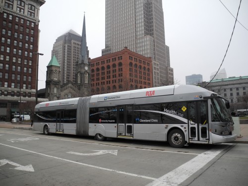 Cleveland BRT (image credit: Matt Johnson of GGW)