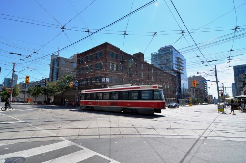 King Street Streetcar, Toronto (image credit: Curt Ailes)