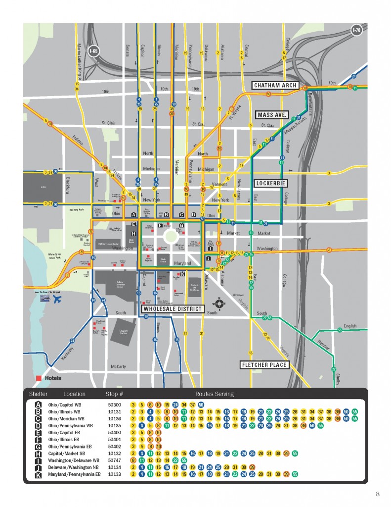 IndyGo’s Frequency Maps