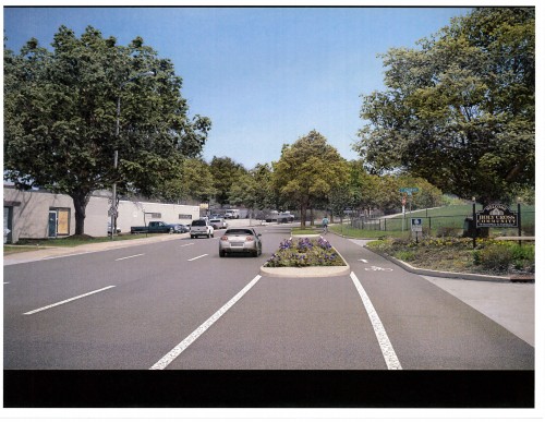 Proposed Separated Bike Lane - Highland Park